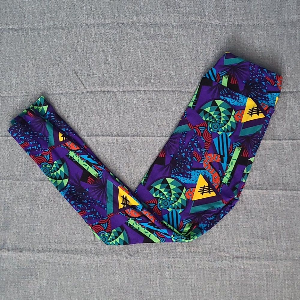 Mardi gras OS lularoe leggings
